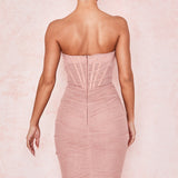 Leïla | Vestito bustier scolpente