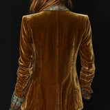 Marcelline | Blazer Patchwork Stampato Floreale Vintage
