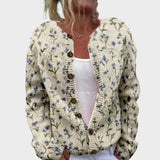 Camila - Cardigan Floreale d'Autunno