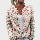 Catarina - Cardigan Floreale d'Autunno