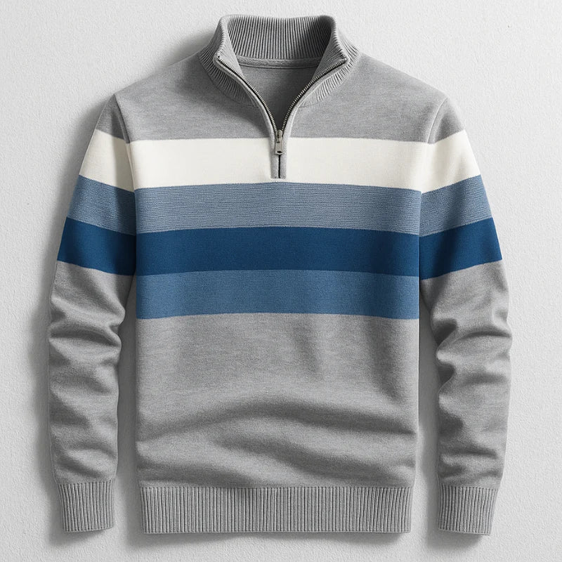 Maglione Elston Heritage a Mezzo Zip