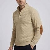 Langston - Pullover Classico con Collo Alto