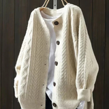Lorença - Cardigan in Maglia a Treccia