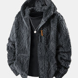 Felpa con Cappuccio Teddy Jacquard Velinor