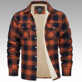 Tiago - Giacca Trucker a Righe in Fleece