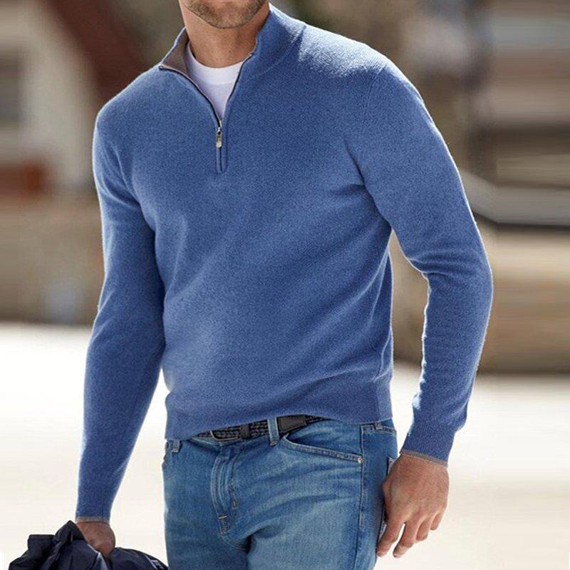 Pullover Harris Comfort con Zip