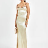 Pixie | Vestito lungo in satin