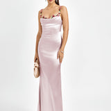Pixie | Vestito lungo in satin