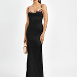 Pixie | Vestito lungo in satin