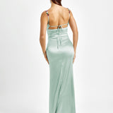 Pixie | Vestito lungo in satin