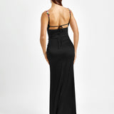 Pixie | Vestito lungo in satin