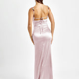 Pixie | Vestito lungo in satin