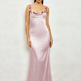 Pixie | Vestito lungo in satin
