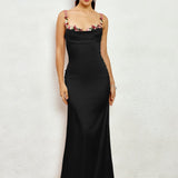 Pixie | Vestito lungo in satin