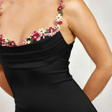 Pixie | Vestito lungo in satin