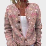 Raquel - Cardigan Floreale Autunnale