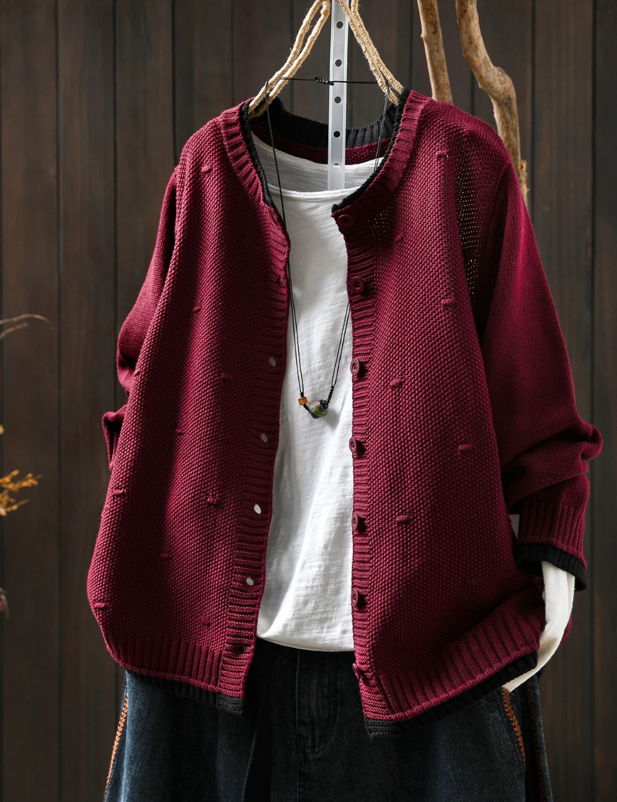 Isadora - Cardigan Testurizzato