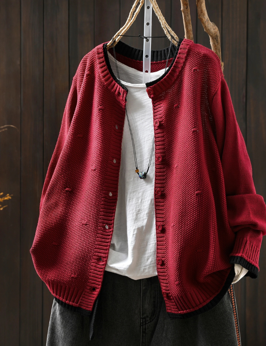 Isadora - Cardigan Testurizzato