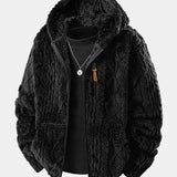 Felpa con Cappuccio Teddy Jacquard Velinor