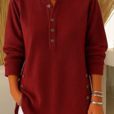 Nieves | Tunica Henley con Bottoni