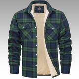 Tiago - Giacca Trucker a Righe in Fleece