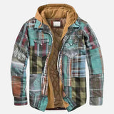 Varel | Giacca patchwork a quadri