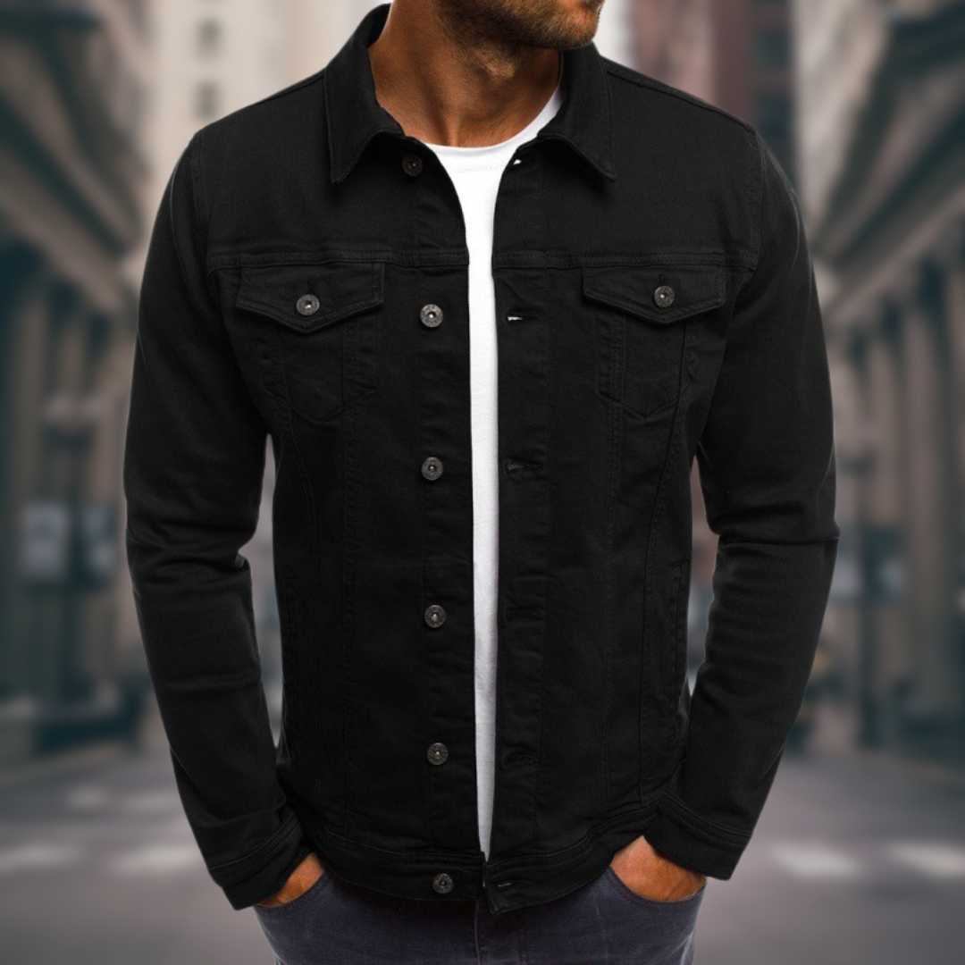 Artur - Giacca in Denim Taglio Slim