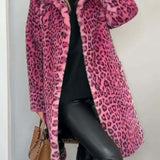 Leia - Cappotto Lungo Leopardo