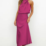 Tyra | Vestito da sera elegante con scollo all'americana