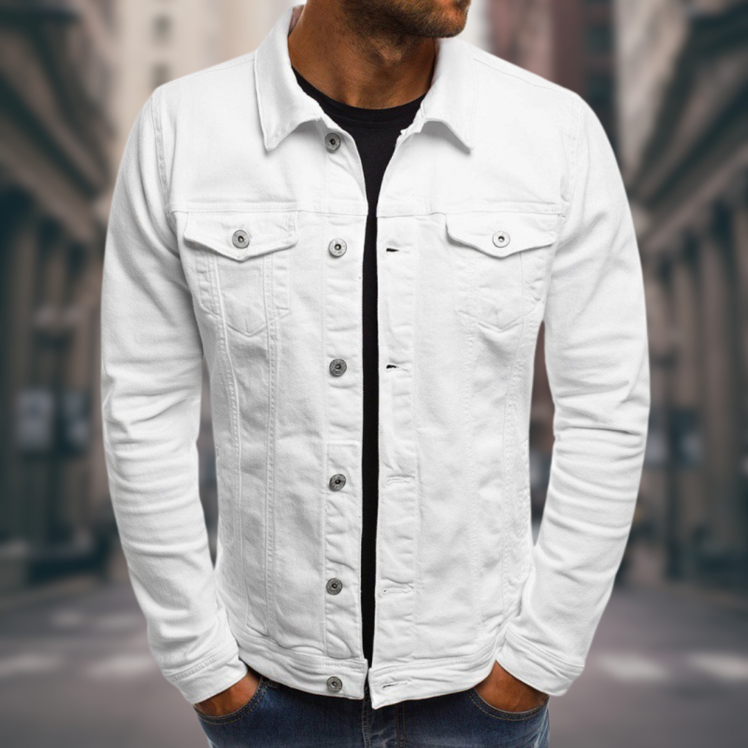 Artur - Giacca in Denim Taglio Slim