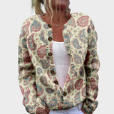 Lara - Cardigan Floreale d'Autunno