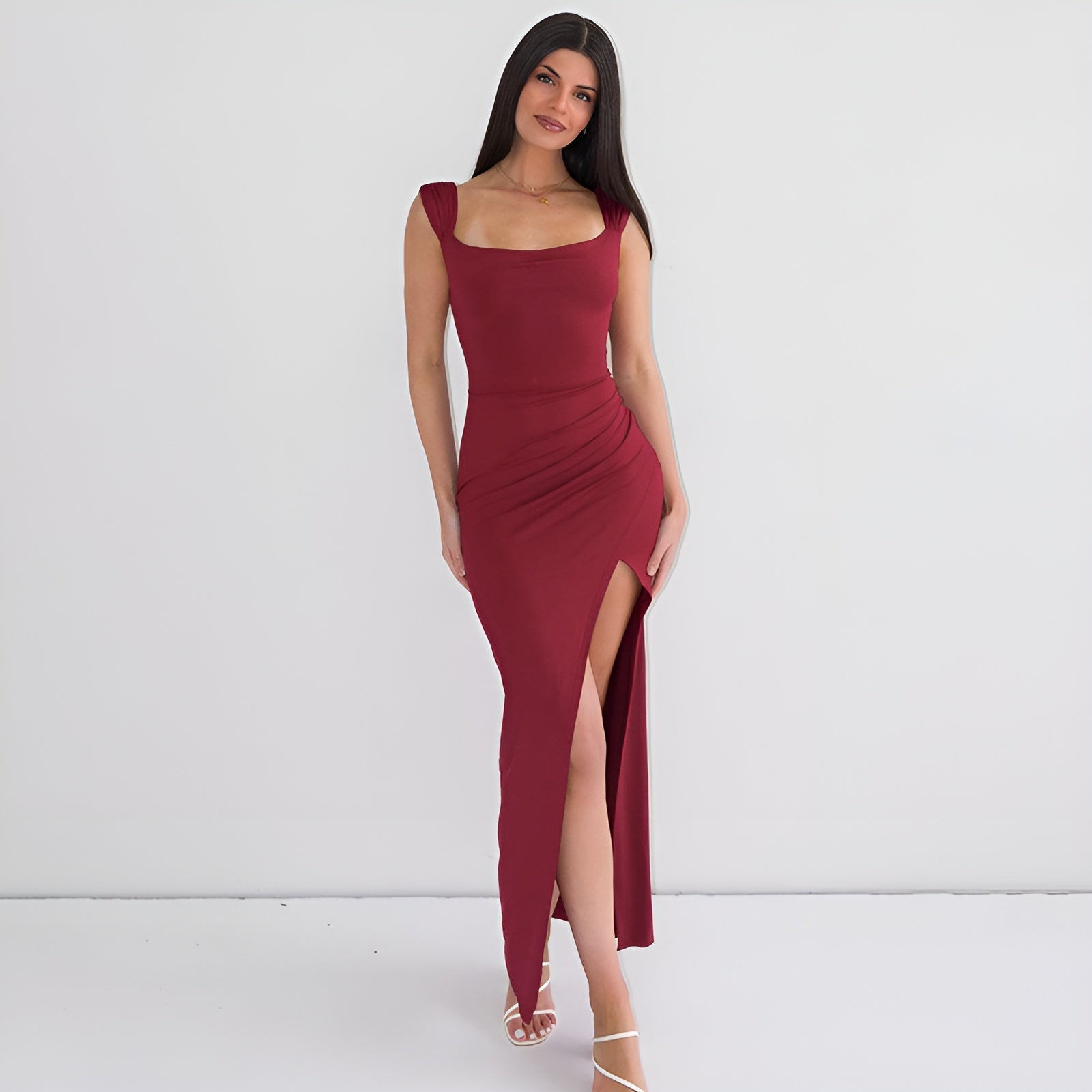 Liv | Abito midi elegante