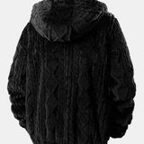 Felpa con Cappuccio Teddy Jacquard Velinor
