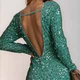 Inari | Abito corto con paillettes