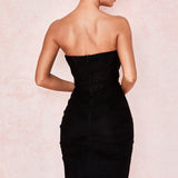 Leïla | Vestito bustier scolpente
