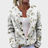Joana - Cardigan Floreale d'Autunno