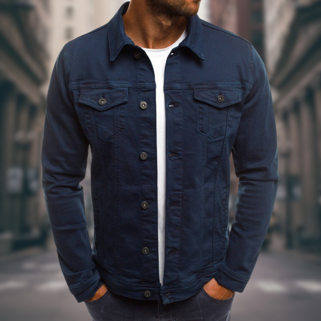 Artur - Giacca in Denim Taglio Slim