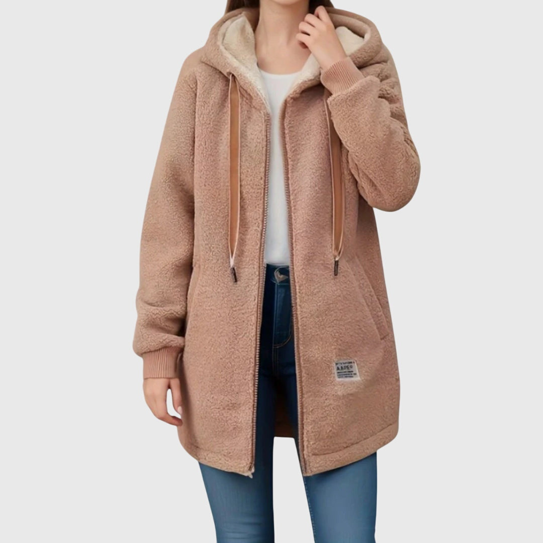 Dânia - Giacca in pile con stile