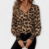 Joana - Blusa Stilosa Leopardo