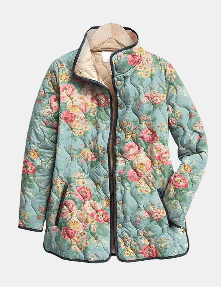 Giacca Piumino Rosa Céladon Mathilde