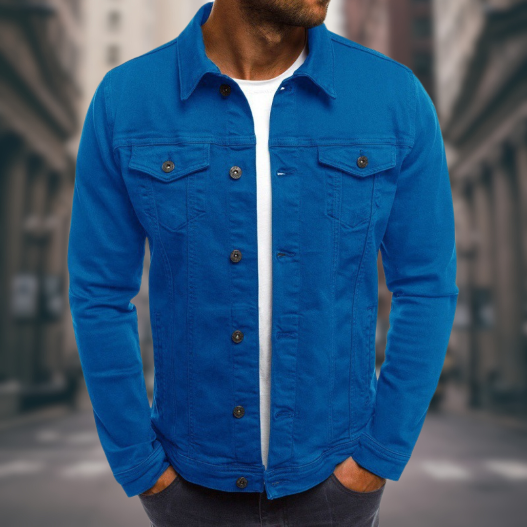 Artur - Giacca in Denim Taglio Slim