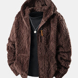 Felpa con Cappuccio Teddy Jacquard Velinor