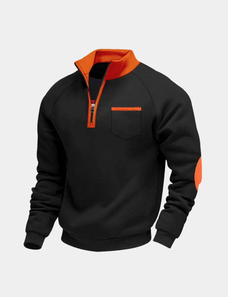 Clayton™ Pullover Classico a Mezzo Zip