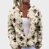 Alice - Cardigan Floreale d'Autunno