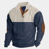 Rowen™ | Pullover Retro in Corduroy con Collo Alto