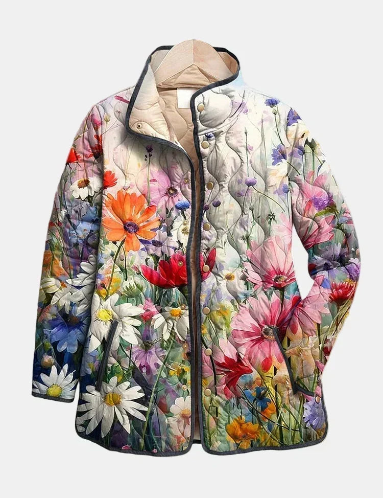 Giacca Acolchada Fiori dei Campi Manon