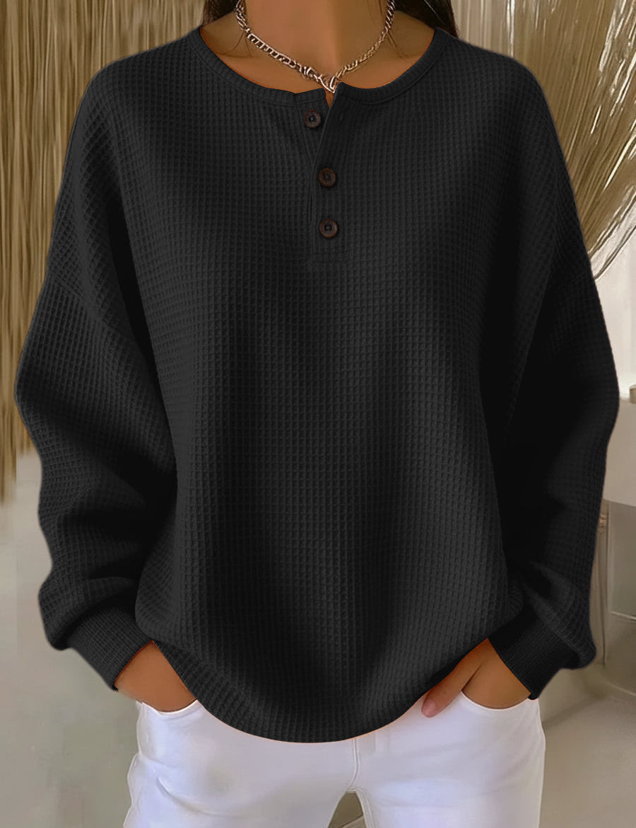 Milagros | Maglione Henley Gofrada