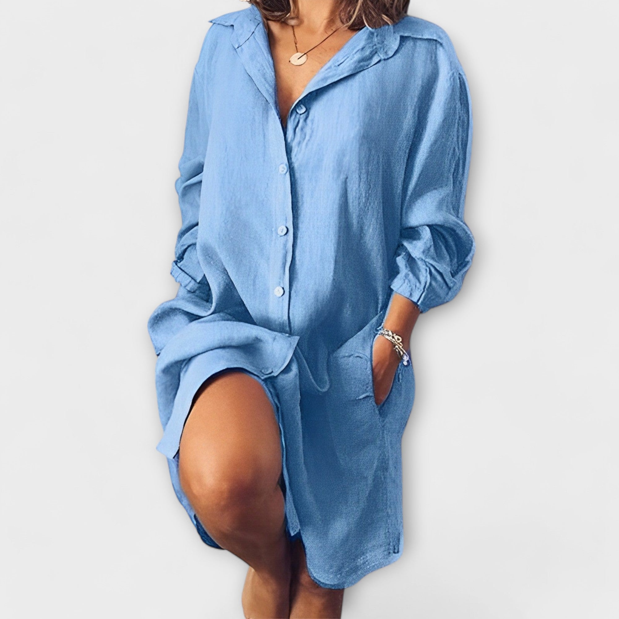 Clara - Blusa casual in lino