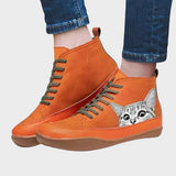 Kitty - Stivali in pelle per amanti dei gatti