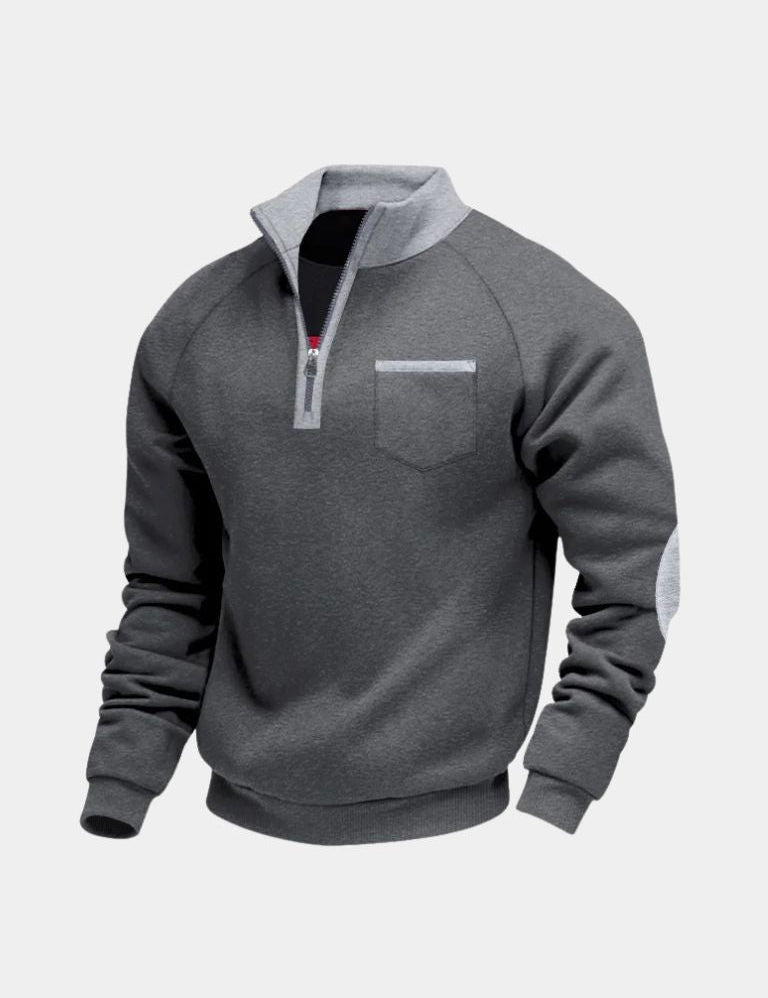 Clayton™ Pullover Classico a Mezzo Zip
